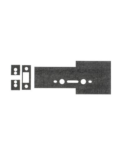 Zoo Hardware Universal Intumescent Flat Latch Set