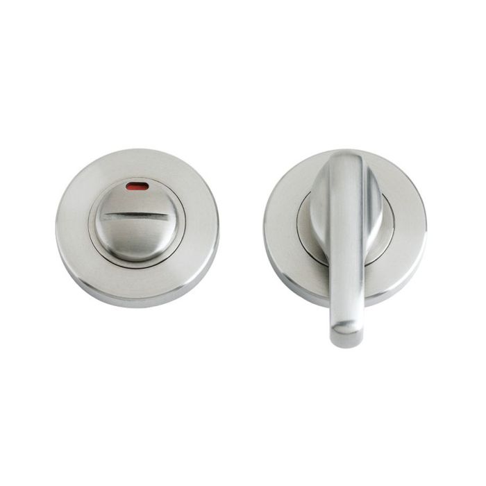 Zoo Hardware - Grade 304 Disabled Turn and Release with Indicator - Satin Stainless Steel