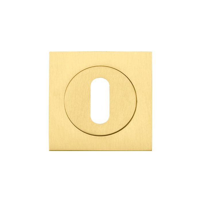 Zoo Hardware Standard Profile Stanza Designer Square Escutcheon 