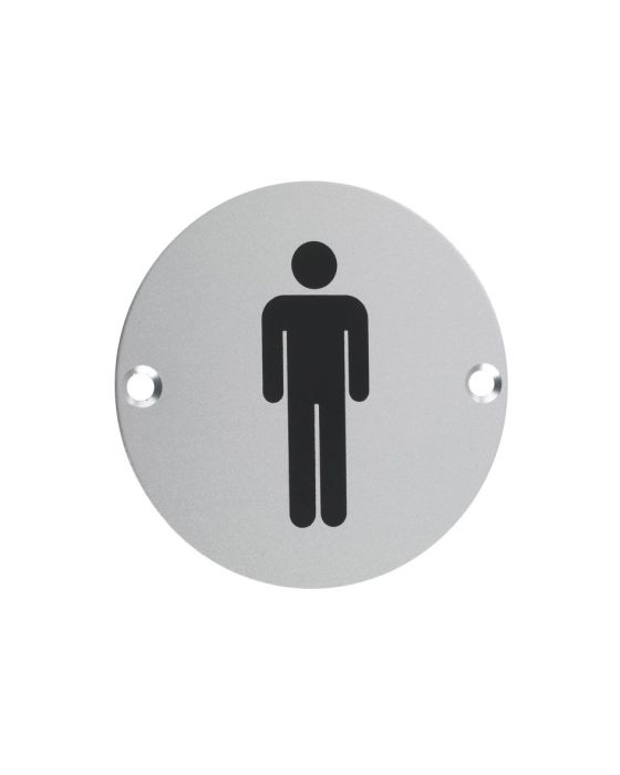 Zoo Hardware Male Symbol Door Sign