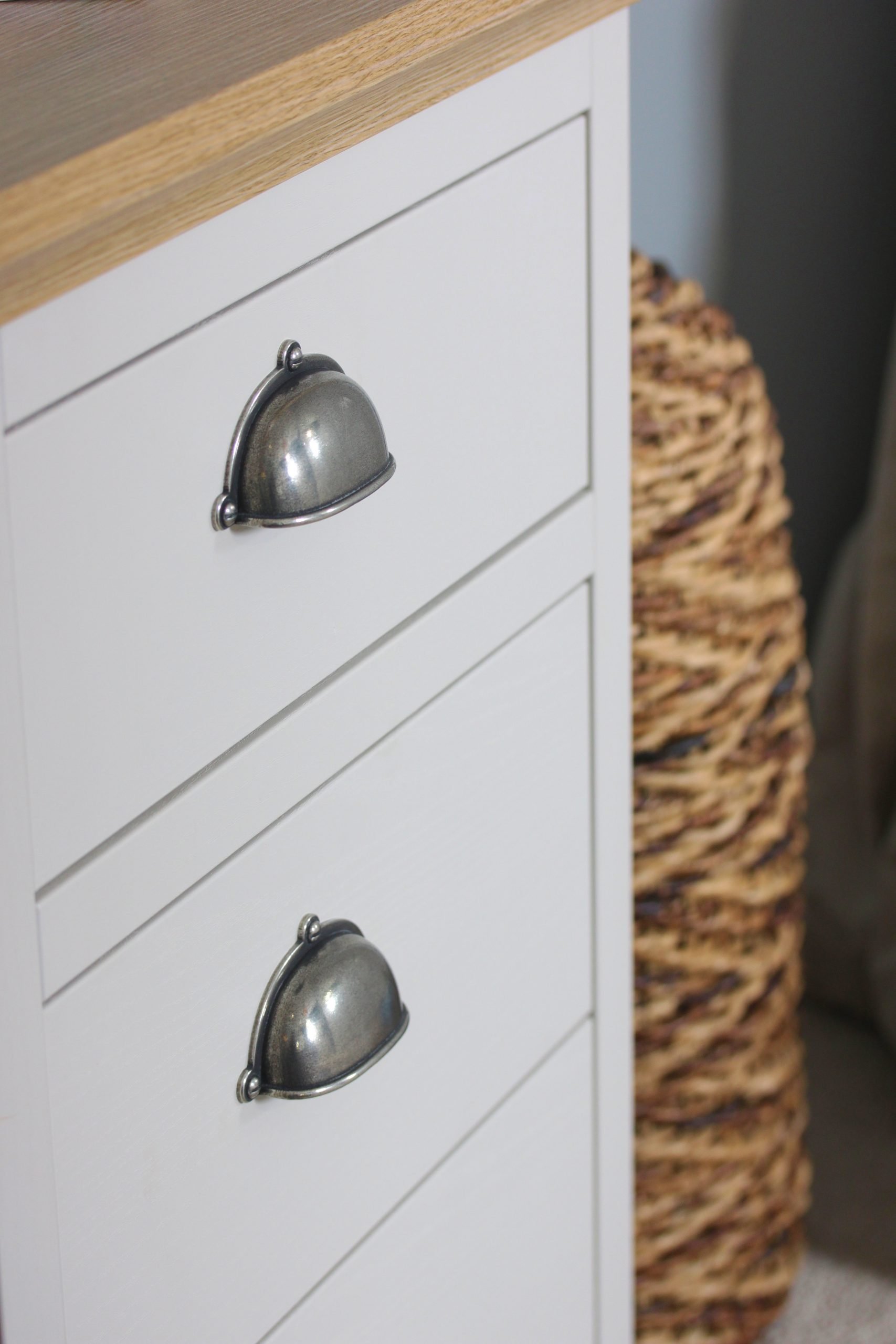 Finesse Pewter cabinet handles