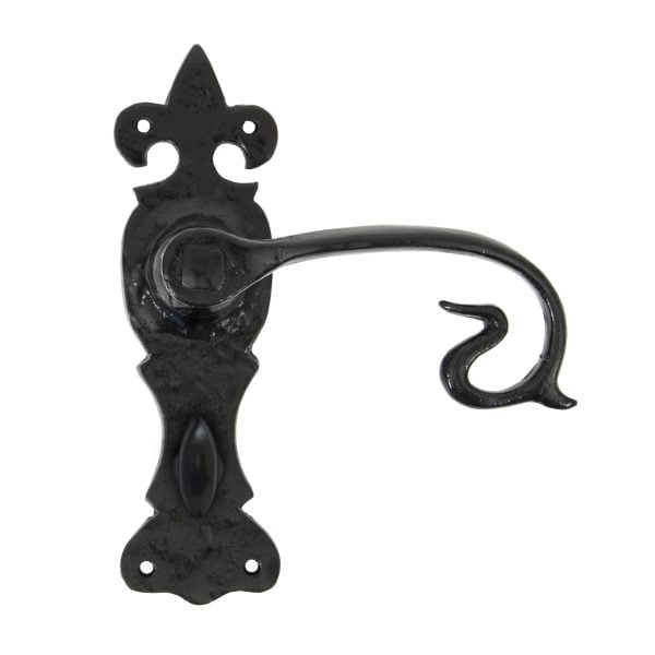 From the Anvil Curly Lever Handle Set