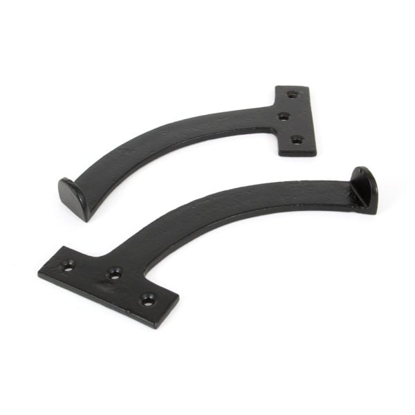 From the Anvil Black Quadrant Stay (Pair) - 7" (178mm)