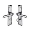 Heritage Brass Door Handle Lever Deco Design