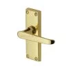 Heritage Brass Door Handle Lever Victoria Design