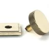 From the Anvil Aged Brass Brompton Centre Door Knob (Square)
