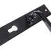 From The Anvil Black Avon Euro Lever Handles 33092 72mm