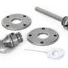 From the Anvil Round Bathroom Thumbturn Pewter 33383