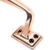 Polished Bronze 230mm Art Deco Pull Handle 45465