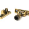 From the Anvil Aged Brass Brompton Brighton Fastener - Narrow (Square)