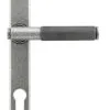 Pewter Brompton Slimline Lever Espag. Lock Set 45529