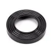Black Round Thumbturn Set (Beehive Rose) 45745