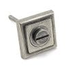 Pewter Round Thumbturn Set (Square Rose) 45754