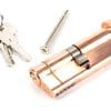 Polished Bronze 40/40 5pin Euro Cylinder/Thumbturn KA 45873