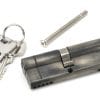 Pewter 40/40 5pin Euro Cylinder/Thumbturn KA 45874