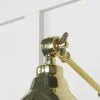 From the Anvil Hammered Brass Brindley Wall Light