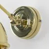From the Anvil Hammered Brass Brindley Wall Light