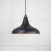 From the Anvil Smooth Copper Frankley Pendant in Elan Black