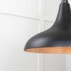 From the Anvil Smooth Copper Frankley Pendant in Elan Black