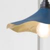From the Anvil Smooth Brass Flora Wall Light in Upstream