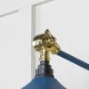 From the Anvil Smooth Brass Flora Wall Light in Upstream