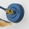From the Anvil Smooth Brass Flora Wall Light in Upstream
