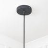 From the Anvil Smooth Nickel Flora Pendant in Slate