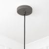 From the Anvil Smooth Brass Flora Pendant in Bluff