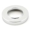 Polished Chrome Brompton Lever on Rose Set (Plain) - Unsprung 49997
