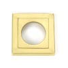From the Anvil Satin Brass Brompton Lever on Rose Set (Square)
