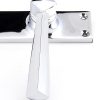 Polished Chrome Straight Lever Bathroom Set 91972