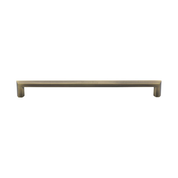 Heritage Brass Door Pull Handle Hexagonal Design