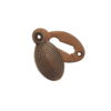 Spira Brass Oval Beehive Covered Escutcheon